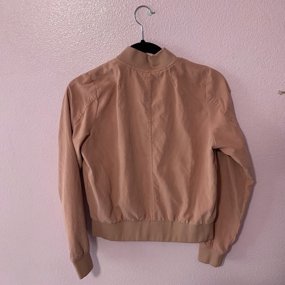 Light Pink Bomber Jacket - Picture 4 of 4